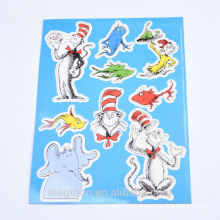 factory made cheap good quality die cut dress up kits fridge magnets for kids